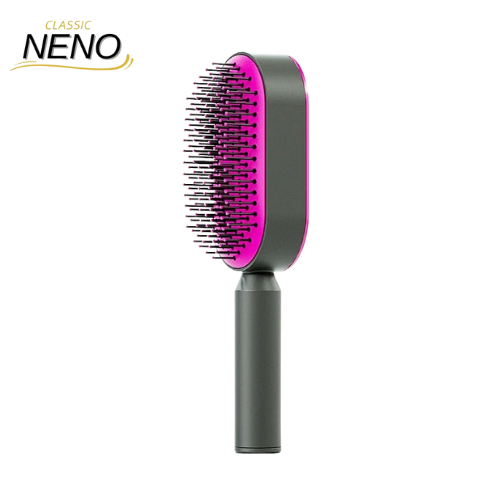 מברשת שיער קלאסית מתנקה בלחיצה