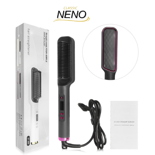 מברשת שיער חשמלית מחליקה ומעניקה נפח בריא לשיער