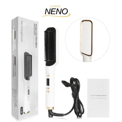 מברשת שיער חשמלית מחליקה ומעניקה נפח בריא לשיער