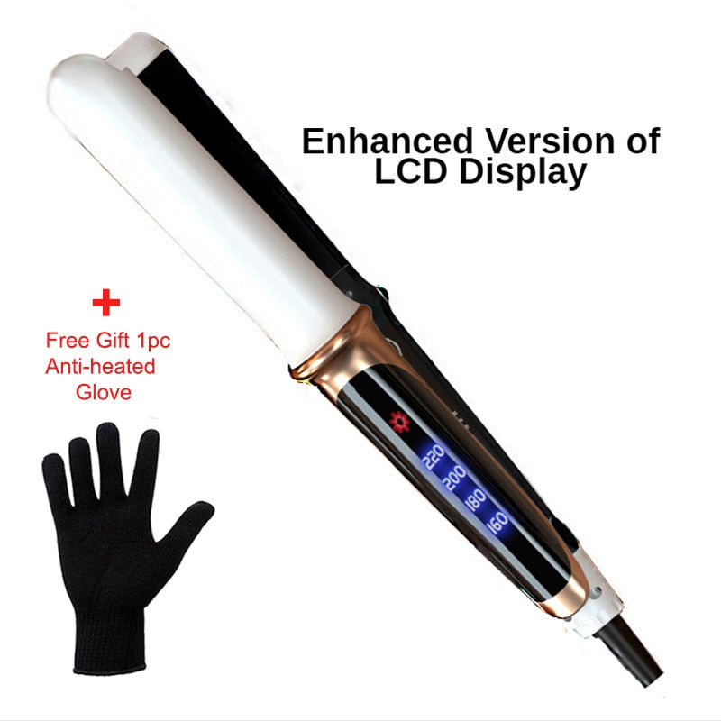 מחליק קלאסי לשיער רטוב ויבש לשיר מבריק וחלק