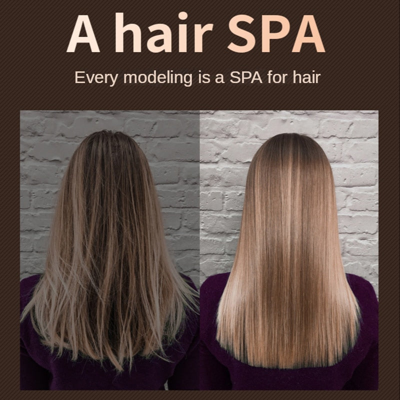 מחליק קלאסי לשיער רטוב ויבש לשיר מבריק וחלק